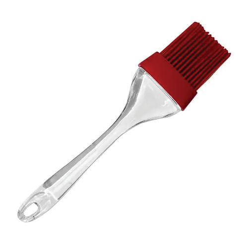 Pincel De Silicone Com Cabo Acrilico 22 Cm (487) Kza