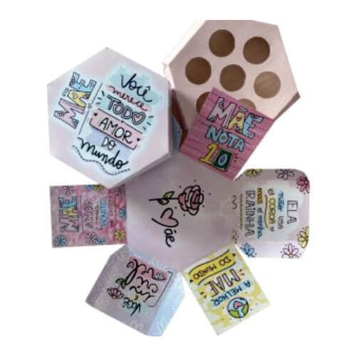 Caixa Explosão Mãe Nota 10 (2301) C/ 2 Un Erika