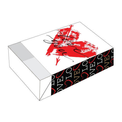 Caixa Divertida P/ 6 Doces Love You (2383) C/ 10 Un Erika