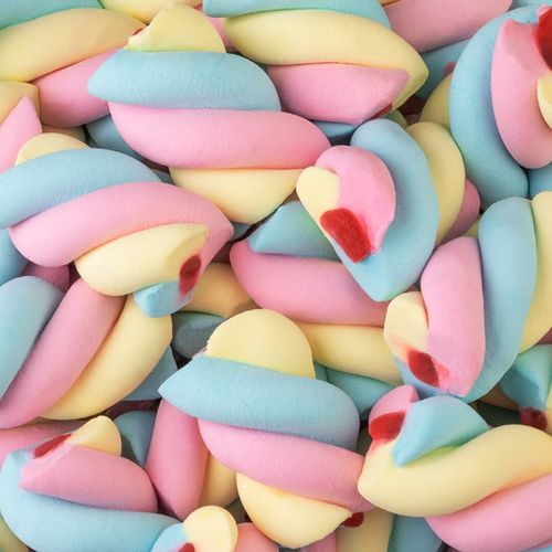 Marshmallow Recheado Torção 250 Gr Fini