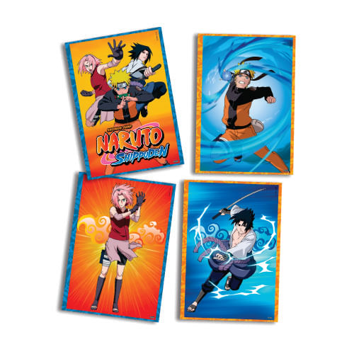 Quadros Decorativos Naruto C/ 4 Un Festcolor