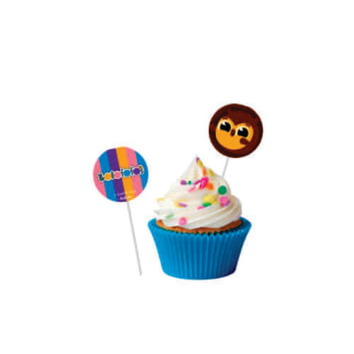 Bandeirinha P/ Docinhos Bolofofos C/ 8 Un Festcolor