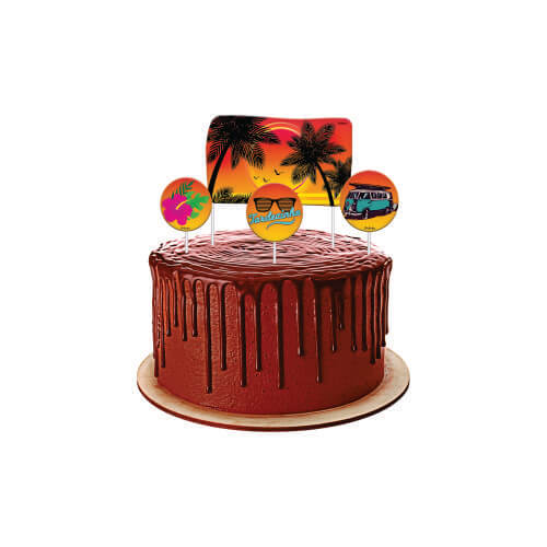 Topper P/ Bolo Bolofofos C/ 4 Un Festcolor