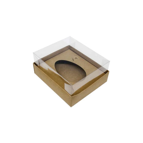 Caixa Ovo De Pascoa 350/500 Gr Kraft C/ 05 Un (392187) Decora