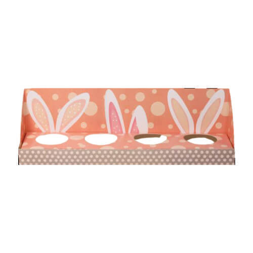 Caixa Ovo De Pascoa 50 Gr Vitrine 04 Cavas Poa C/ 05 Un (300159) Decora