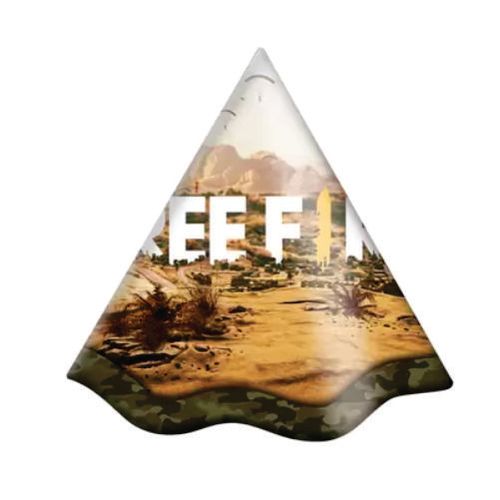 Chapéu Anivers. Free Fire C/ 8 Un Festcolor