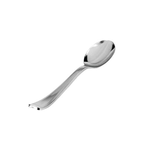 Colher Refeição Classica Prata (B0302010) C/ 10 Un Silver Plastic