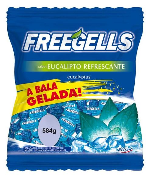 Bala Freegells Eucalipto 584 Gr