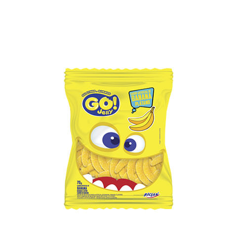 Bala Banana 70 Gr Go Jelly