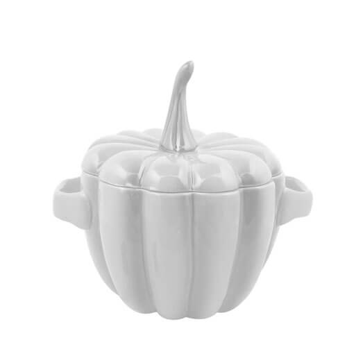 Moranga Grande Branca Ceramica A28 X L22 Cm Elaine