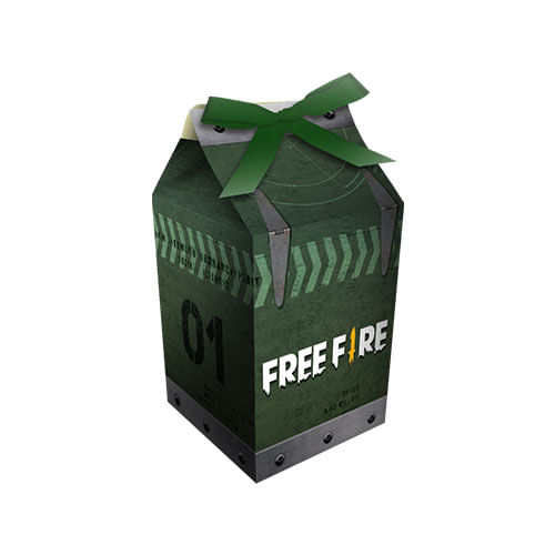Caixa Milk Free Fire C/ 8 Un Festcolor