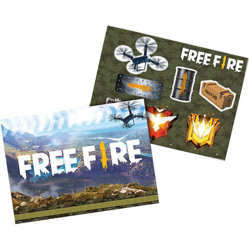 Kit Decorativo Free Fire Festcolor