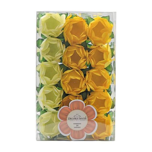 Forma P/ Doce Princesa C/ 30 Unid Tons Decora