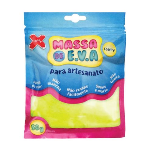 Massa De Eva Amarelo Limao 50 Gr