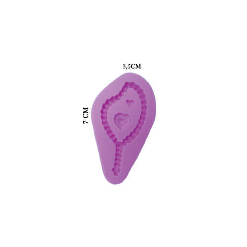 Molde Silicone Terço (Gmezn823) Primechef