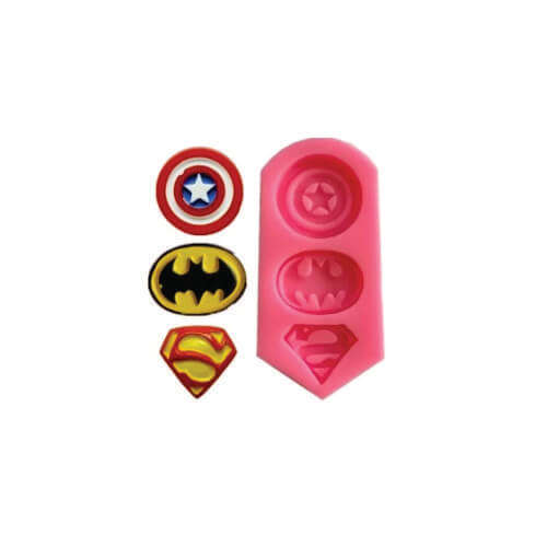 Molde Silicone Super Herois (Gmezn1123) Primechef