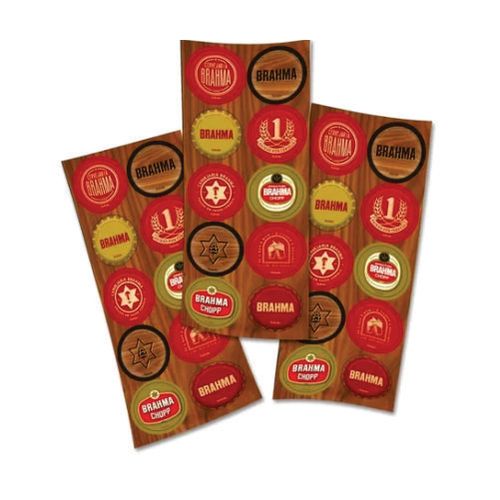 Adesivo Redondo Brahma C/ 30 Un Festcolor