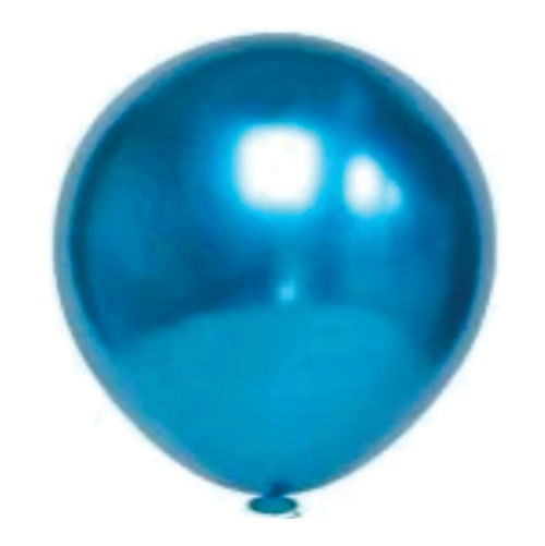 Balão 9 Cromado C/ 25 Un Festball