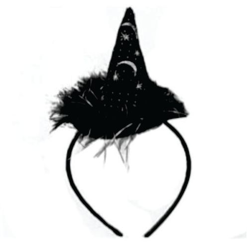 Tiara Chapeu Bruxinha Bazar Import