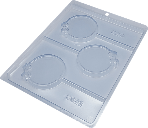 Forma Simples Pirulito Espelho Redondo (*9822) Bwb