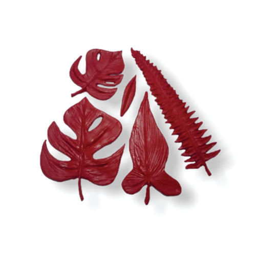 Molde Silicone Folhas De Adão/Samambaia (B5316) Vianna