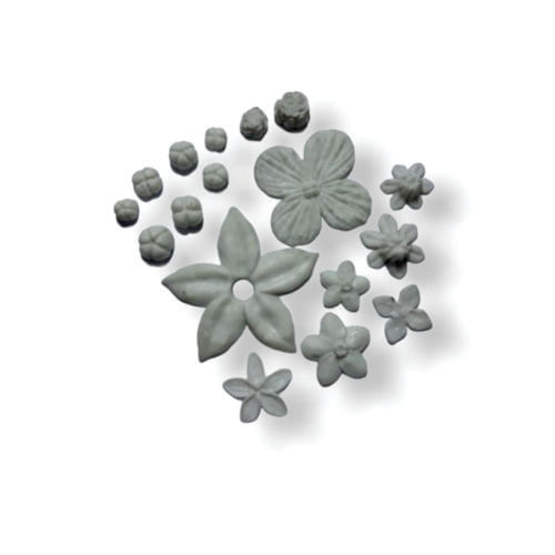Molde Silicone Flores (Acabamento) (B5285) Vianna