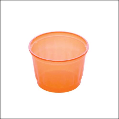 Pote Descartavel Laranja 250 Ml C/ 50 Un Kopus