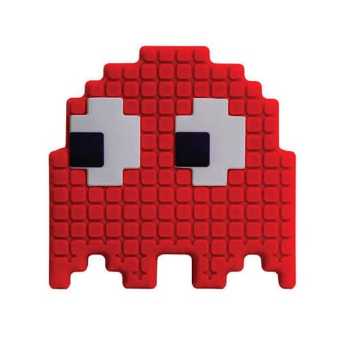 Luminária Tomada Fantasma Pac Man Vermelho 20 Cm (1892) Usare