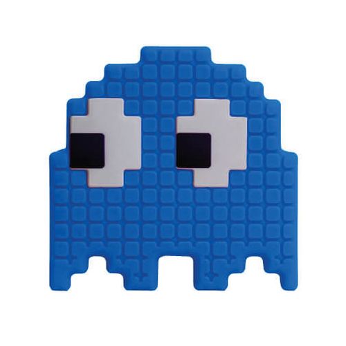 Luminária Tomada Fantasma Pac Man Azul 20 Cm (1893) Usare