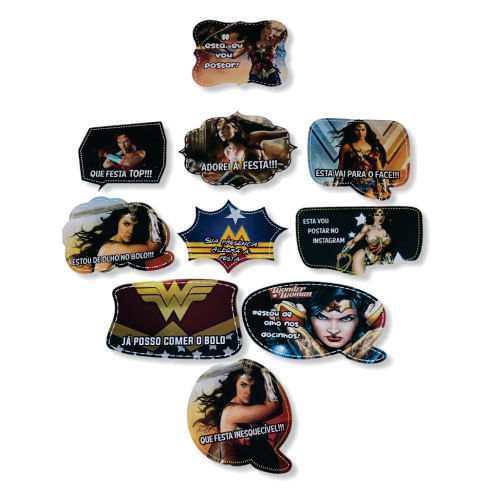 Plaquinha Foto Menina Estrela C/ 10 Un Pablo