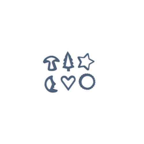 Cortador De Biscoito C/ 6 Pçs (Fk-670483) Hudson