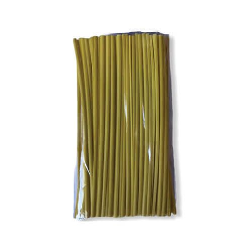 Fecho P/ Amarrar 50 Gr Amarelo 10 Cm Encart. Rogini
