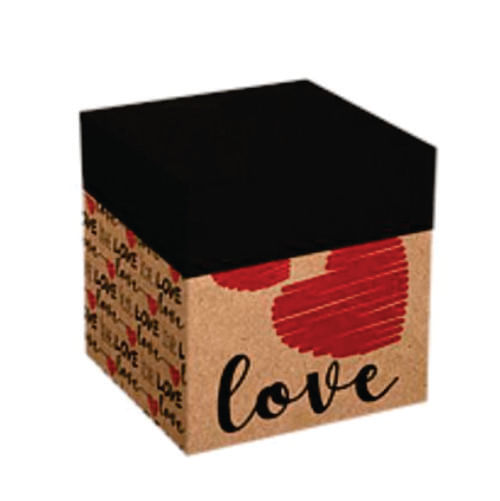 Caixa Multiuso C/ Tampa Love Kraft (6101-T) Un Kid-Art