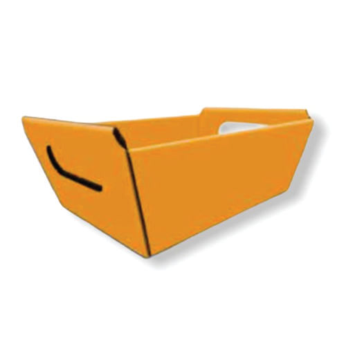 Cesta N 5 Laranja Neon 31,5x22x9,5 Cm (3584) Kid-Art
