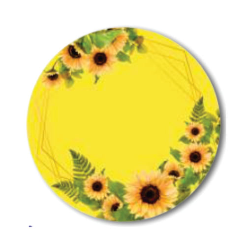 Painel Sublimado 40 Cm Floral 8 Festplastik