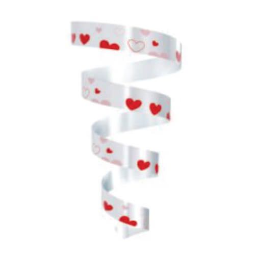 Fitilho Decorado Corações (R0026) 50 M Emfesta