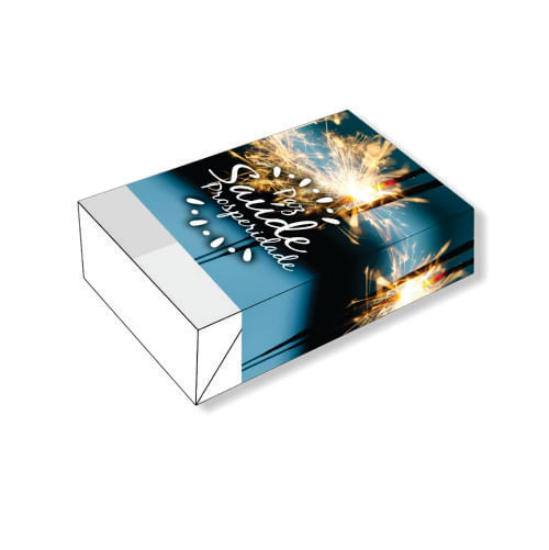 Caixa Divertida P/ 06 Doces Paz Saude Prosperidade (1155) C/ 10 Un Erika