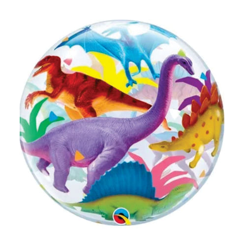 Balão Bublle 22 Parque Dos Dinossauros Un Qualatex