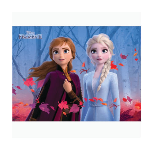 Painel T.N.T Frozen 2 Anna E Elsa 140x103 Cm (310032) Piffer