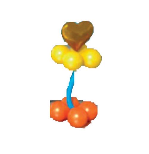 Suporte Mdf Pequeno C/ Haste Aluminio 50 Cm (Dc1204) Grintoy