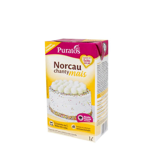 Chantilly 1 Lt Norcau Chanty Mais Leite Em Po Puratos