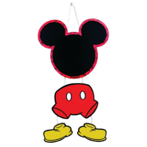 Lousa Mdf 3 Partes Mickey (Mk0005) Grintoy