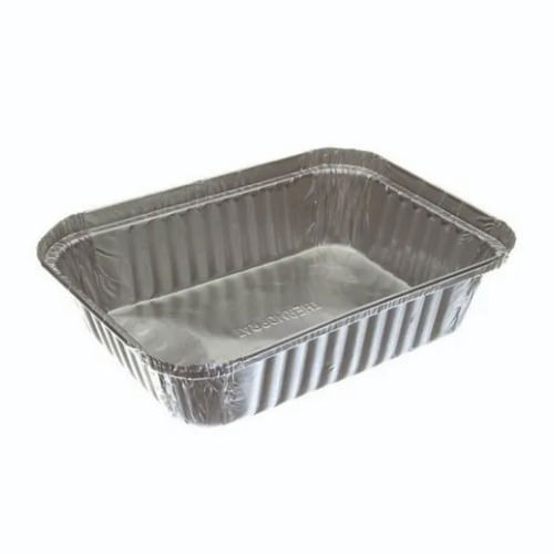 Emb. Retang. De Aluminio 2000 Ml C/ 10 Un Thermoprat