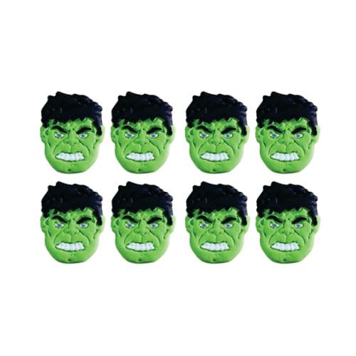 Biscuit Comestivel Hulk C/ 8 Un (478) Jady