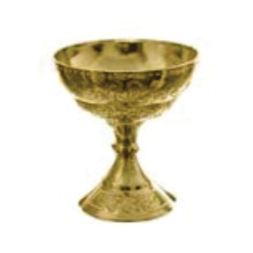 Calice Metalizado 6x6,5 Cm Dourado Un Fox Import