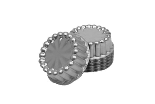 Forma Mini Ballerine Decorada 8,5x3 Cm C/ 6 Un (0881) Caparroz