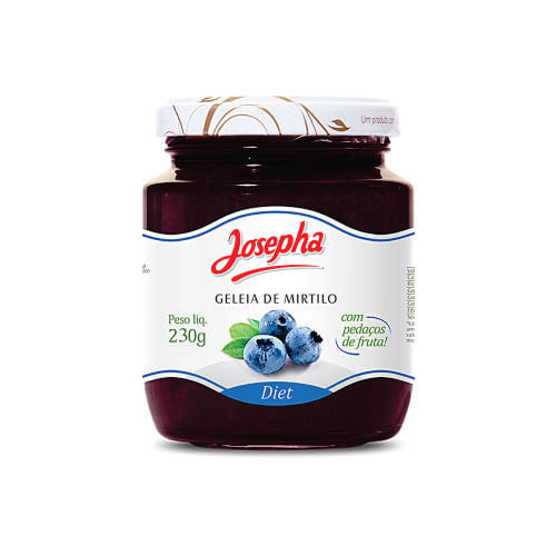Geleia Mirtilo Zero Açucar 230 Gr Josepha