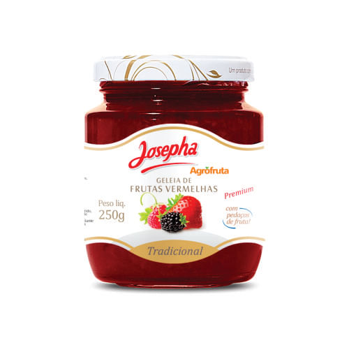 Geleia Frutas Vermelhas Tradicional 250 Gr Josepha