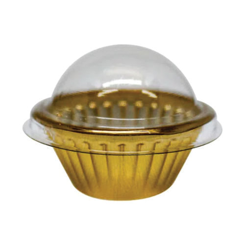 Embalagem Individual  P/ Docinho Candy Cup Ouro C/ 24 Un Flip
