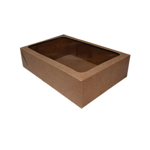 Caixa Retangular 16x24x6 Kraft Visor Pct C/ 10 Un Crystal For